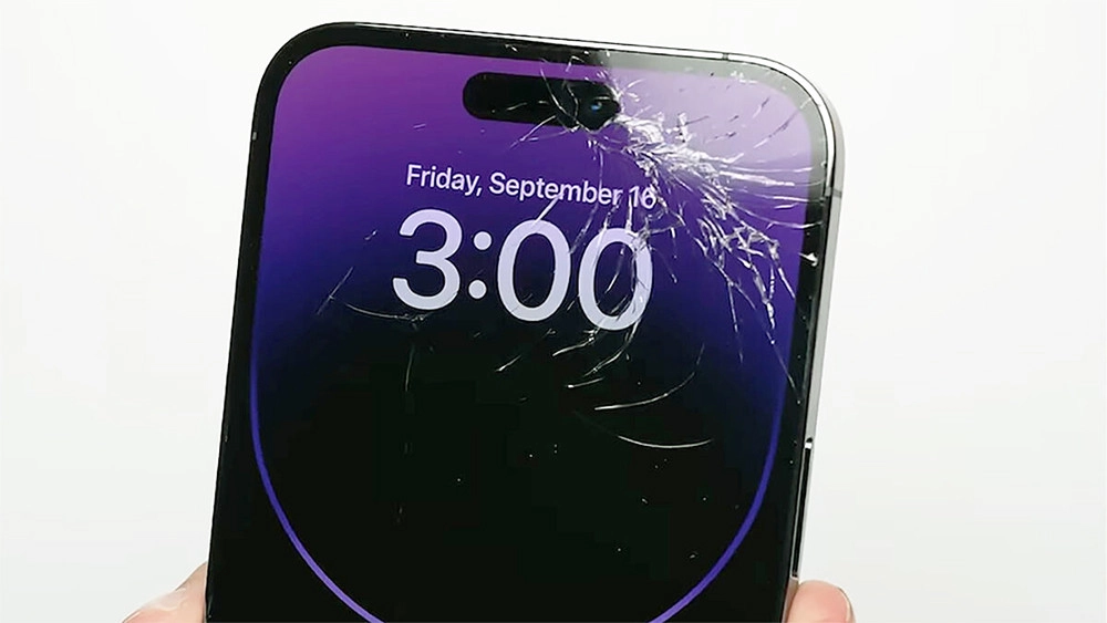 iPhone 14 Pro max vỡ mặt kính