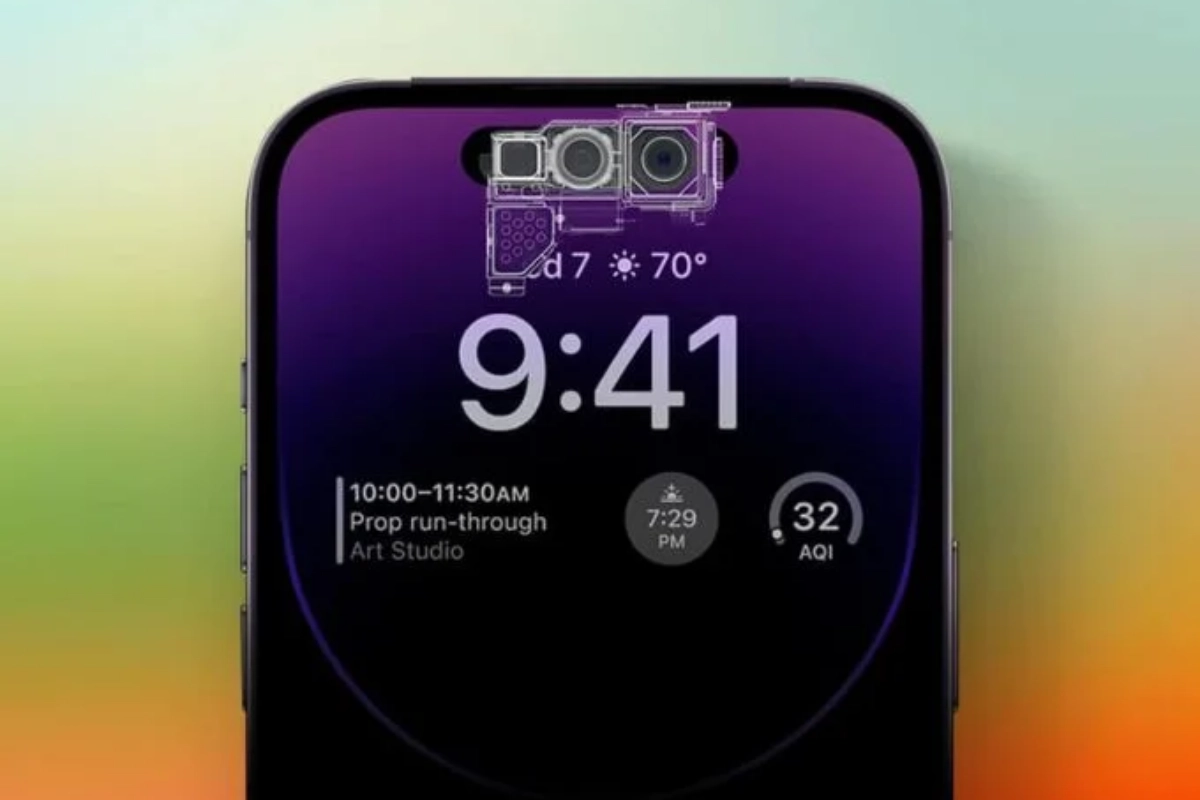 Dynamic Island có chứa một hệ thống camera TrueDepth cải tiến của Apple.