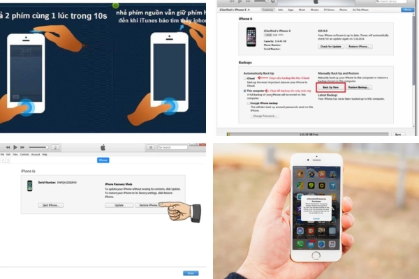 iphone 6 mất đèn màn hình 1
