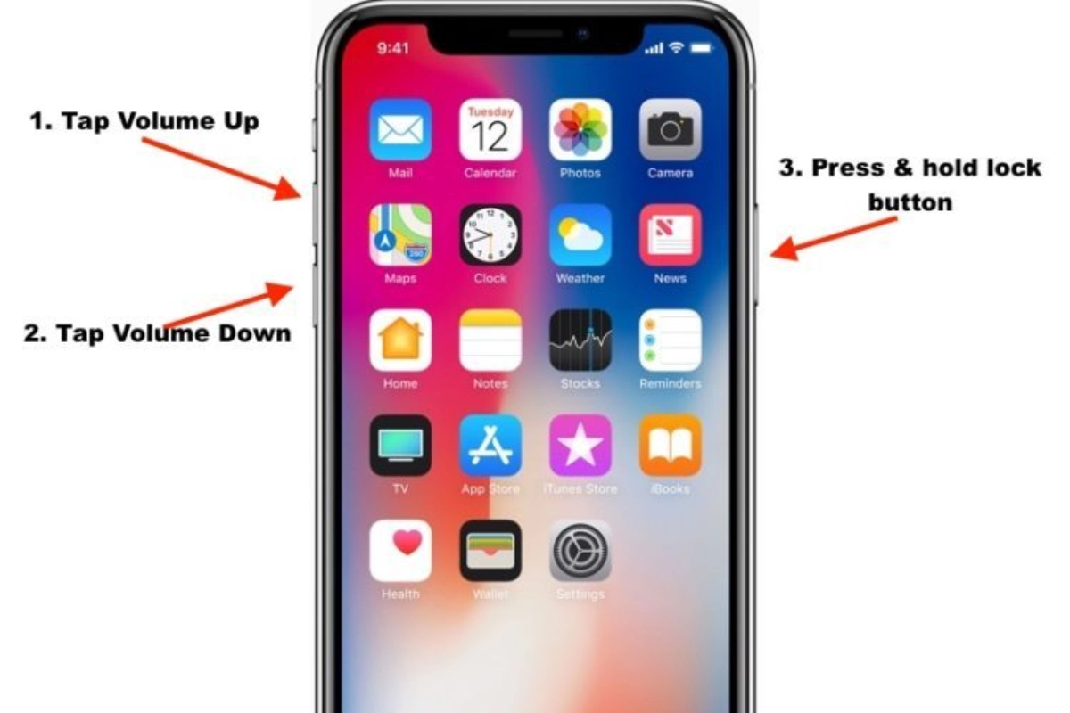  Khởi động lại điện thoại iPhone