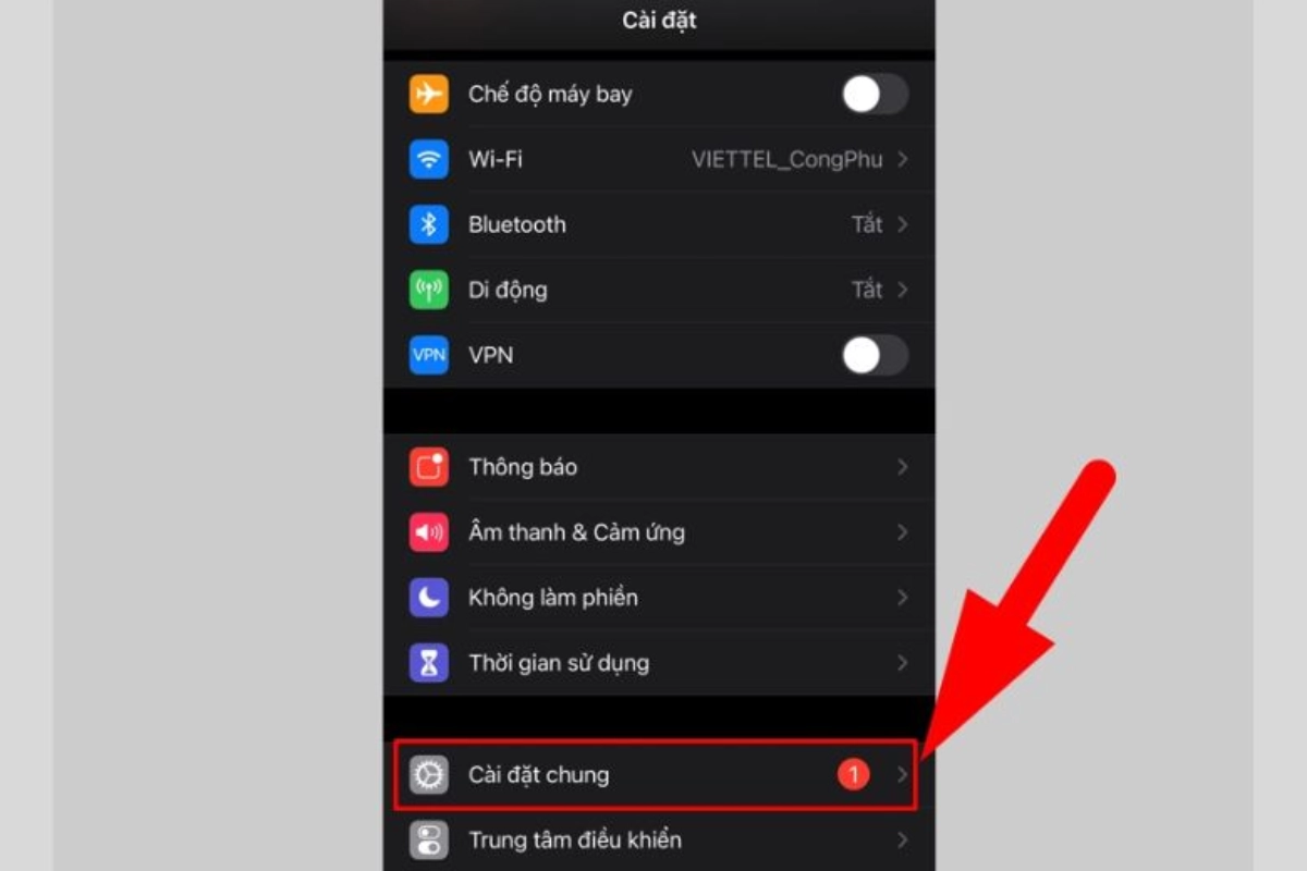 Thiết lập lại cài đặt mạng bước 1