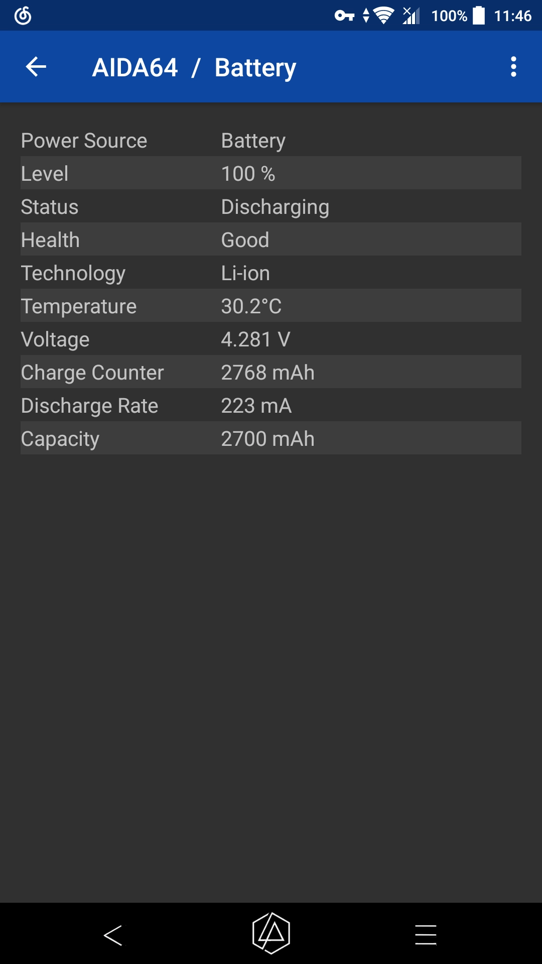 Kiểm tra độ chai pin trên huawei 11