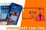 Màn hình iPhone bị mất cảm ứng - 5 mẹo khắc phục đơn giản