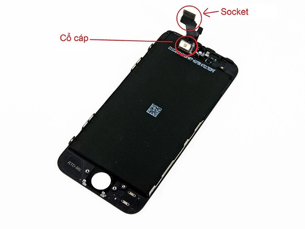 màn hình iphone bị sọc 0