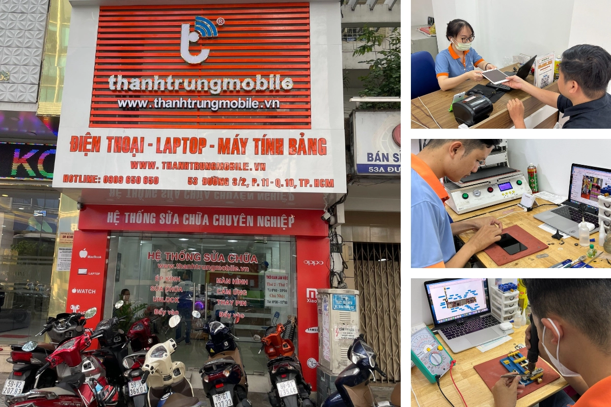 Thành Trung Mobile địa chỉ sửa chữa
