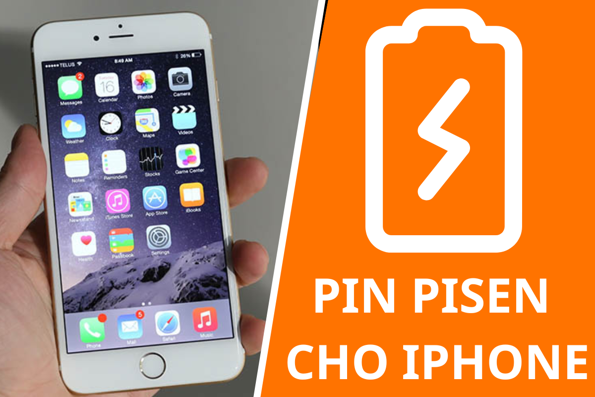 Có nên thay pin Pisen iPhone không?