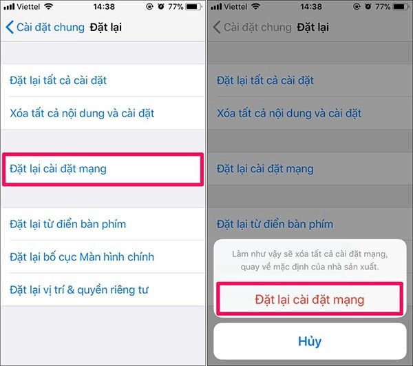 Sửa lỗi iphone lock không nhận sim