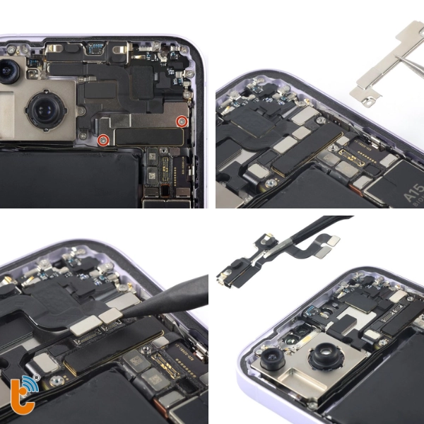 thay camera trước ip 14 plus