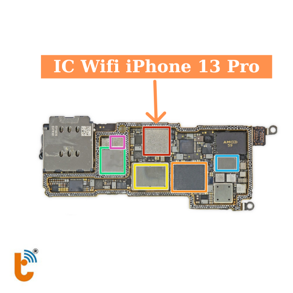 Thay IC wifi iPhone 13 Pro