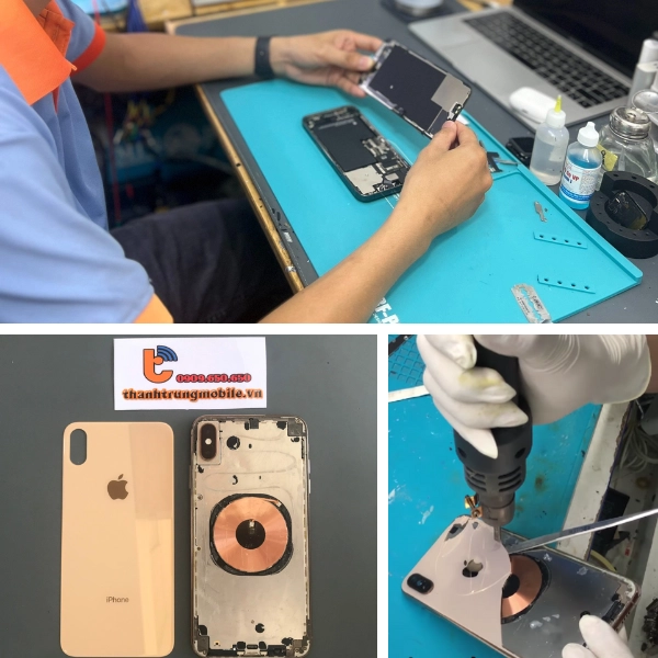 tách kính bị vỡ