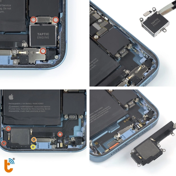 các bước tháo loa