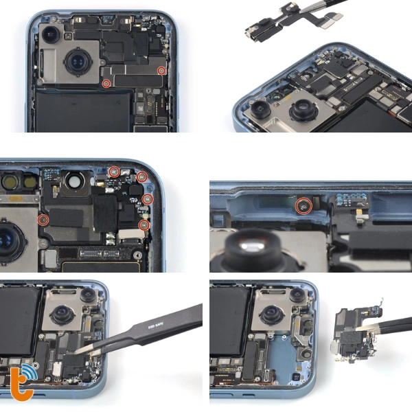 các bước tháo loa trong