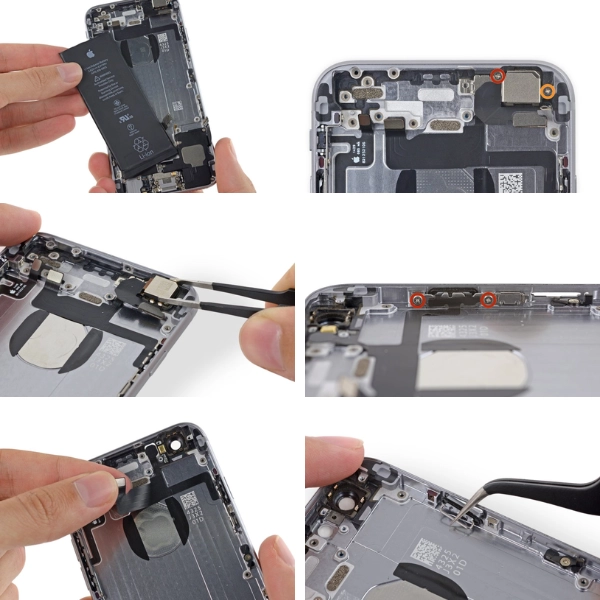 Các bước thay nút nguồn