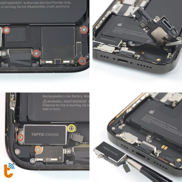 tháo rung iphone 14 Pro