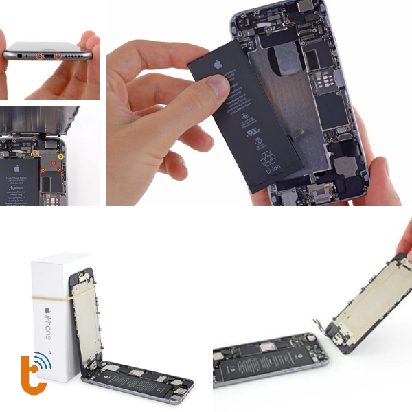 Quy trình thay vỏ iPhone 6 Plus
