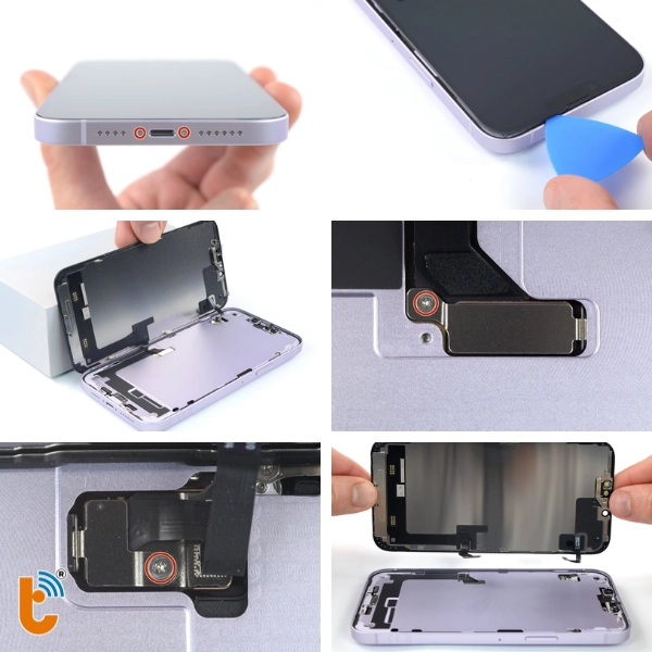 Các bước tháo máy điện thoại iPhone 14 Plus