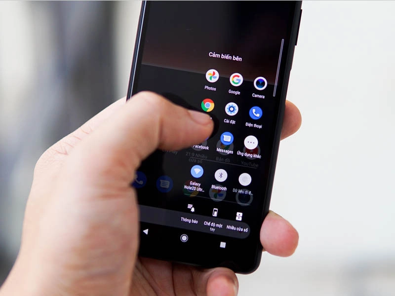 Thu nhỏ icon trên Samsung J7 Prime