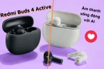 Redmi Buds 4 Active - Âm thanh sống động với AI
