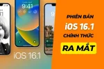 Phiên bản iOS 16.1 chính thức ra mắt