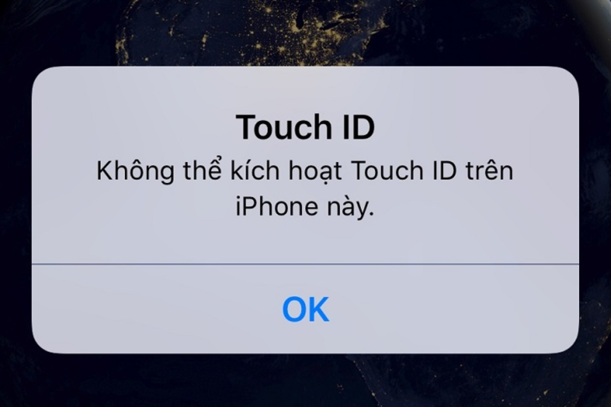 Lỗi Touch ID trên iPhone