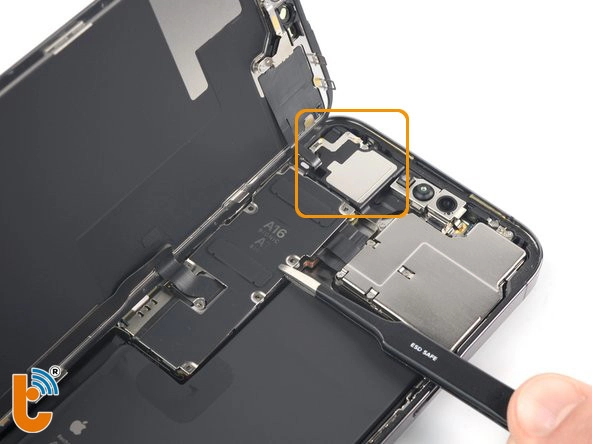 Vị trí loa trong iPhone 14 Pro