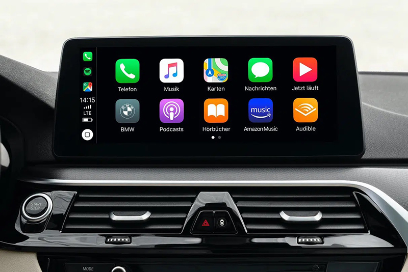  CarPay là tính năng của Apple giúp điều khiển màn hình xe hơi thông minh