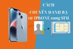 Hướng dẫn chép danh bạ từ iPhone sang Sim