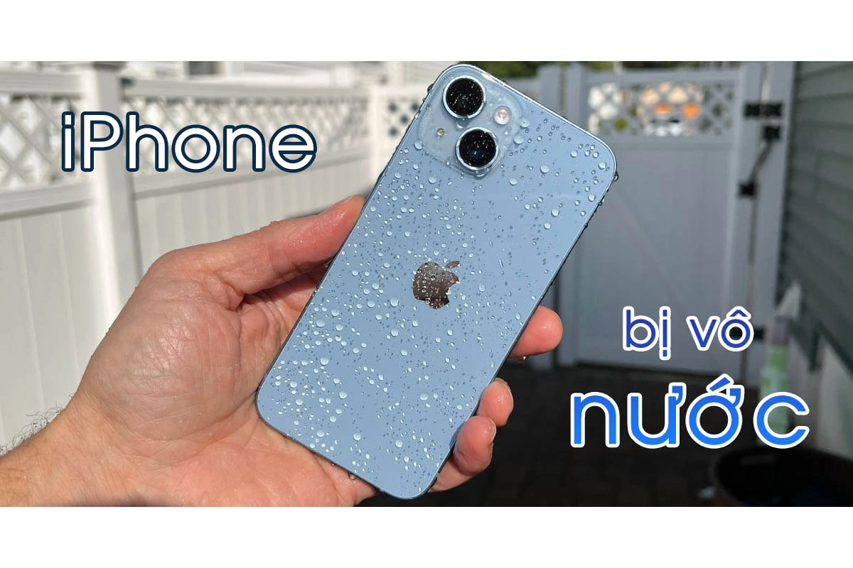 iPhone vô nước sẽ làm hỏng các bộ phận và tính năng hoạt động
