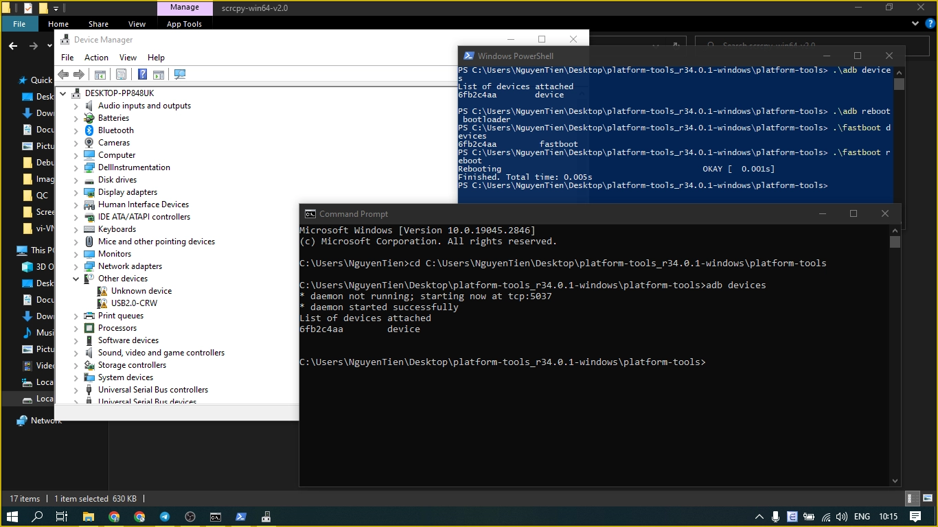 cách vào chế độ recovery mode 2