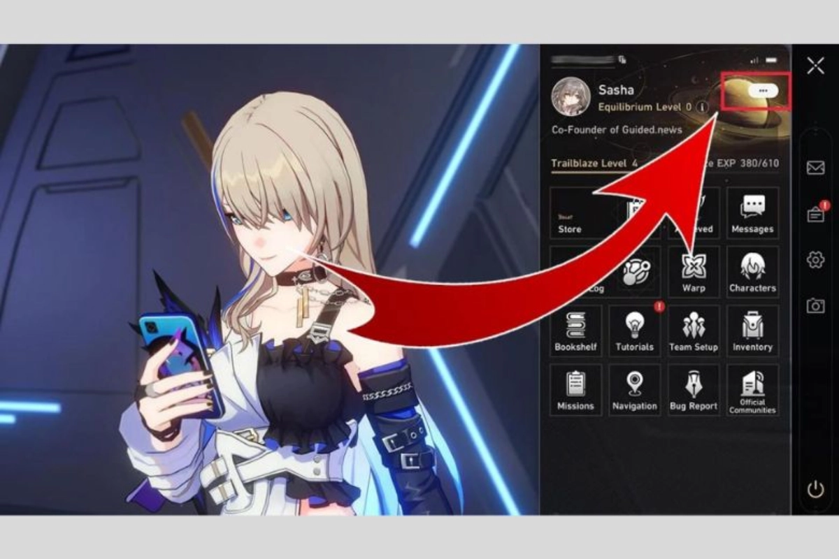 Nhập code trong game