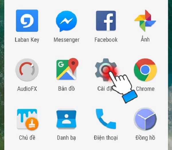 định vị điện thoại Android 1