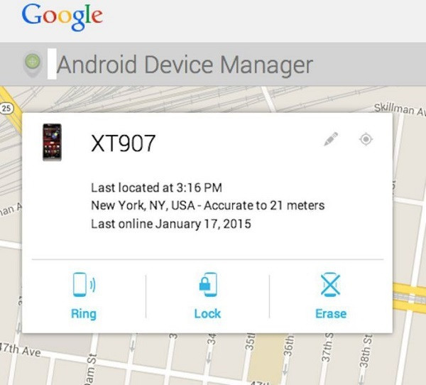 định vị điện thoại Android 6