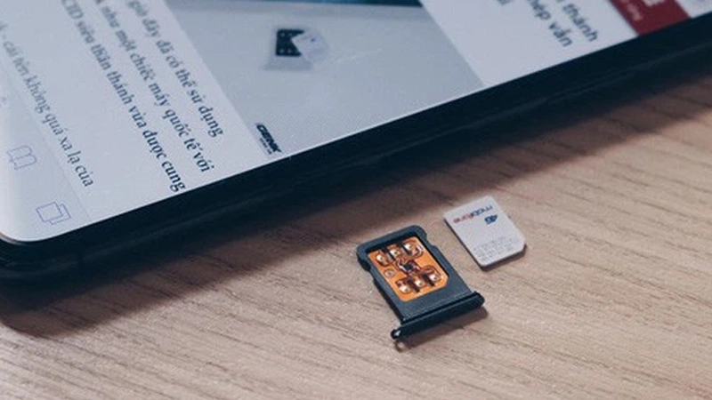 ghép sim thủ công cho iPhone