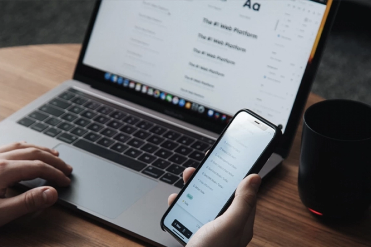 kết nối iPhone với Macbook