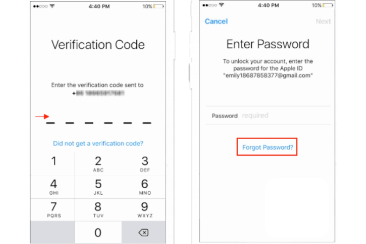 khôi phục tài khoản ID Apple 3