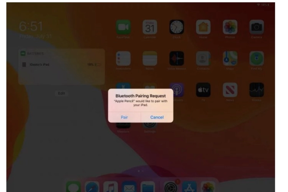 Lỗi thường gặp trên Apple Pencil