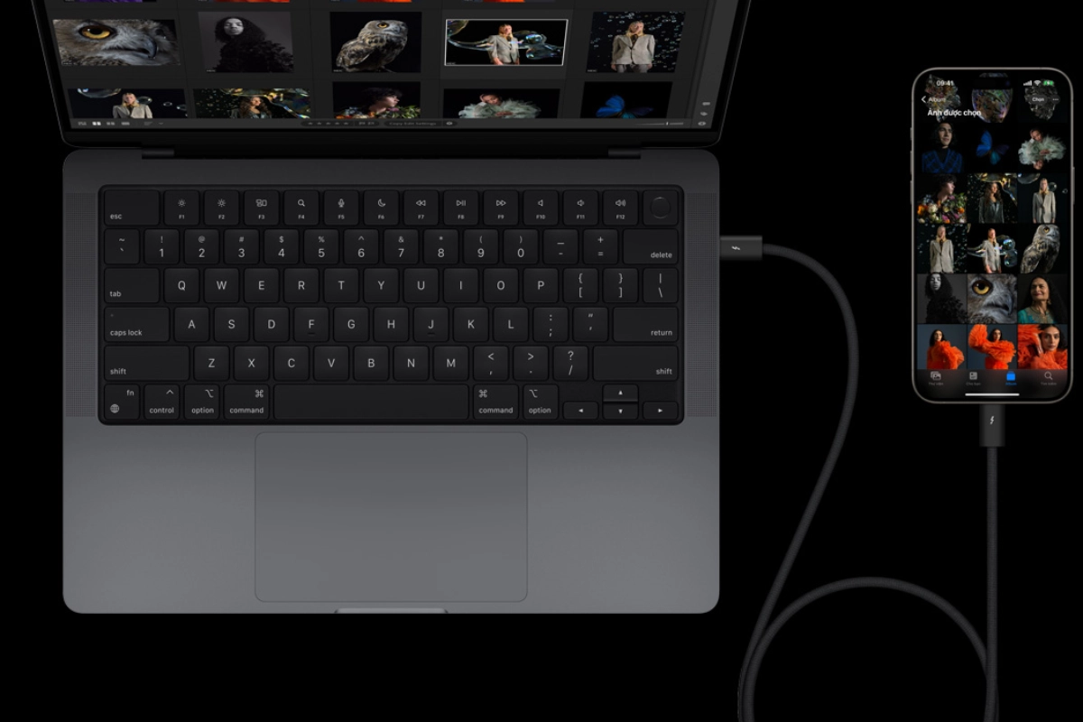 Truyền dữ liệu khủng thần tốc.