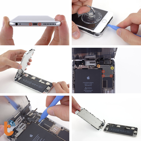 Sửa cảm biến vân tay iPhone 6 Plus 2