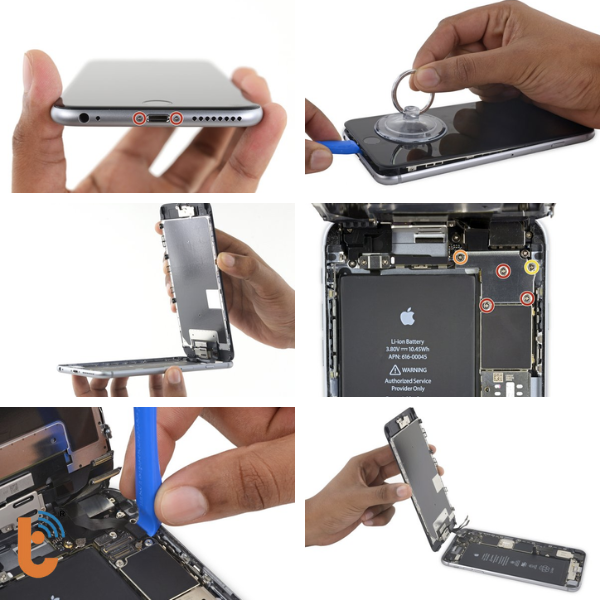 Sửa iPhone 6S Plus lỗi vân tay 2