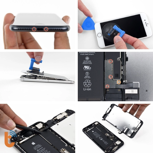 Sửa iPhone 7 mất sóng 2