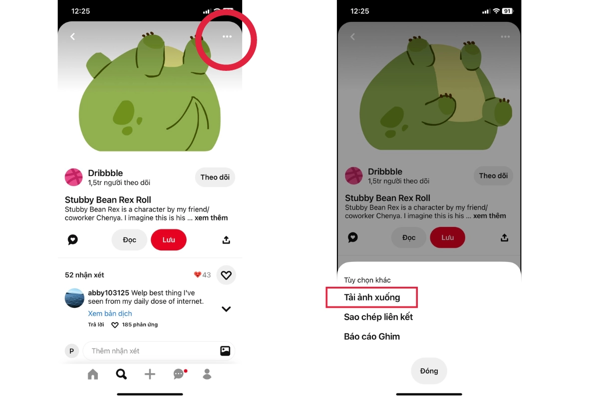 tải GIF trên điện thoại