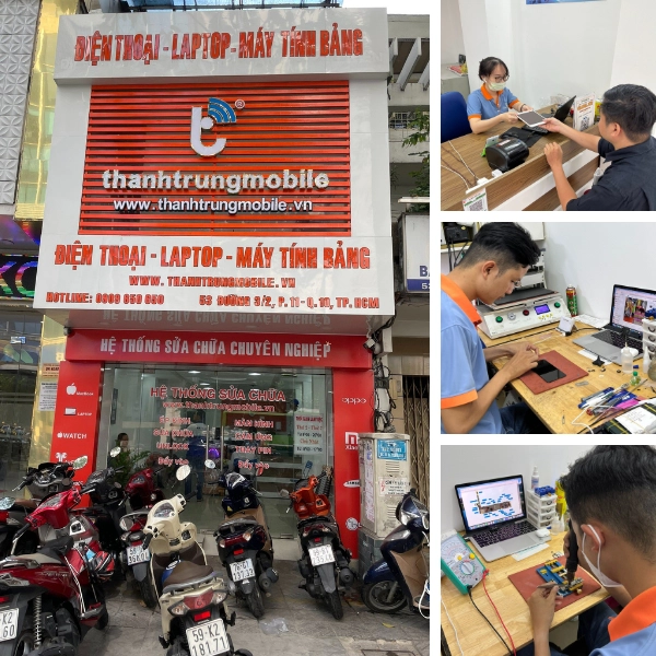 Thành Trung Mobile địa chỉ sửa cảm ứng iPhone 11 Pro max tại TP.HCM uy tín