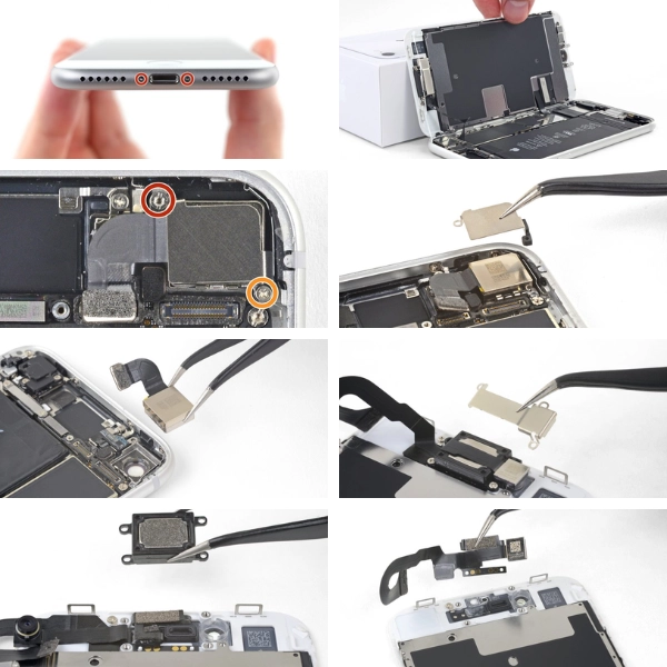 Quy trình thay camera trước và sau iPhone SE 2020