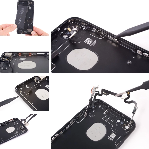 Quy trình thay cáp volume gạt rung