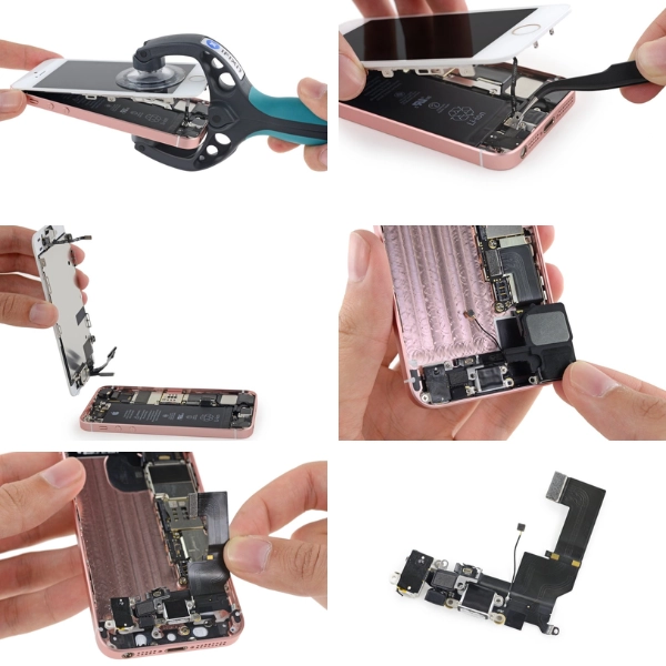 Thay chân sạc iPhone SE 1