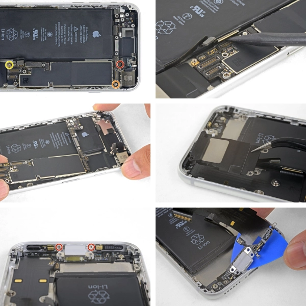 Tháo từng linh kiện bên trong máy