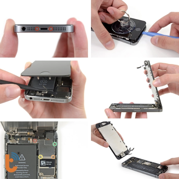 Thay đèn flash iPhone SE 2016 3