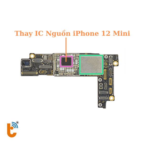 Thay IC nguồn iPhone 12 mini