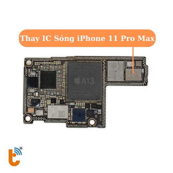 Thay IC sóng iPhone 11 Pro Max