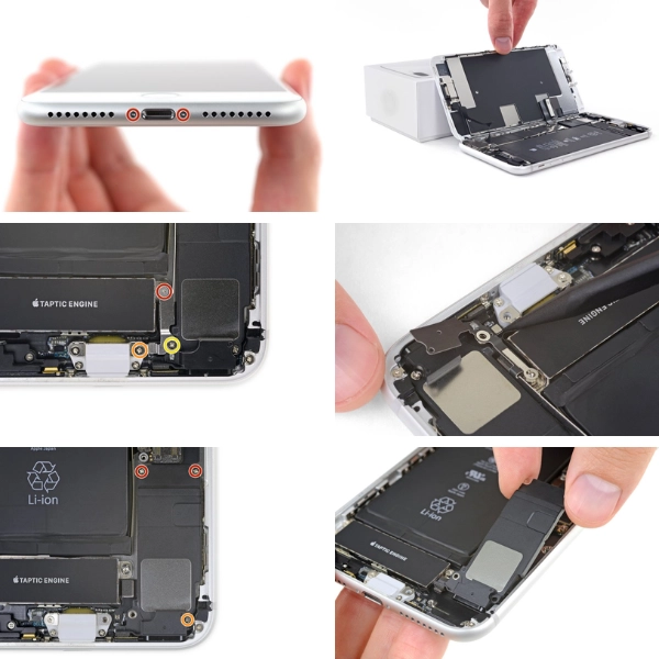  Tháo rời vỏ và mở điện thoại